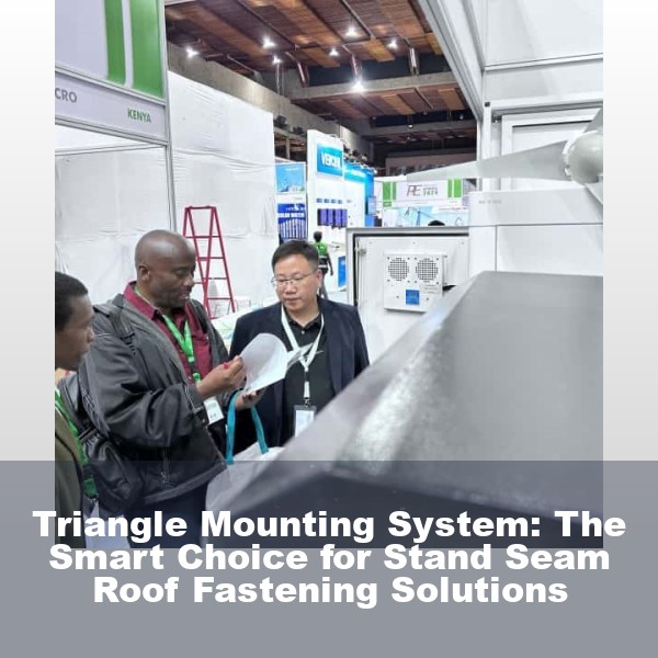 Triangle Mounting System: The Smart Choice for Stand Seam Roof Fastening Solutions